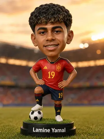 E-commerce Main Image - Custom Sports Bobblehead Figurine