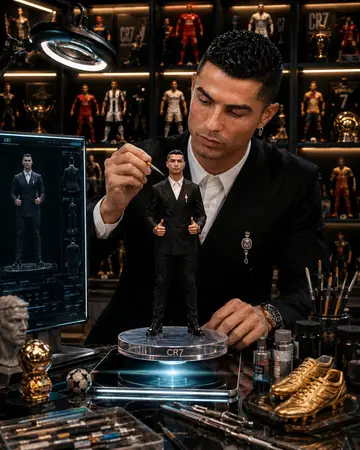 Game Asset - Legendary Footballer Figurines Studio