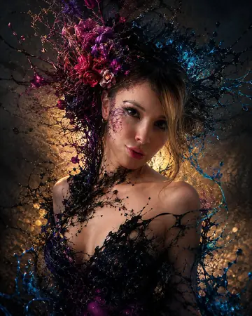 Profile / Avatar - Surrealist Dark Fantasy Portrait