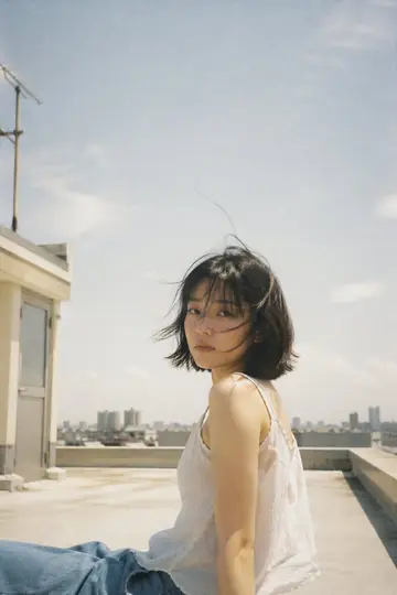 Profile / Avatar - Japanese Negative Film Rooftop Portrait