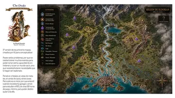 Infographic / Edu Visual - Fantasy RPG Region Map Sheet