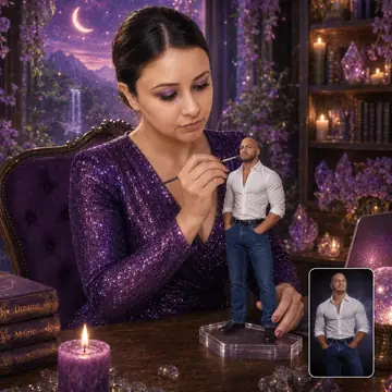 Profile / Avatar - Miniature Figurine Painting Scene