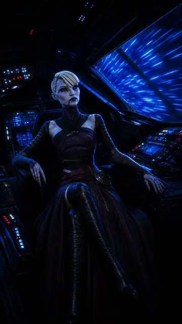Comic / Storyboard - Gothic Starship Commander