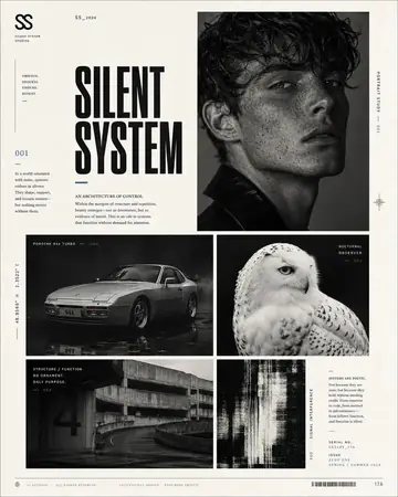 Product Marketing - Avant-Garde Modular Graphic Design Poster