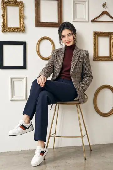 E-commerce Main Image - Editorial Fashion Lookbook Portrait