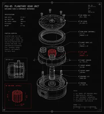 Infographic / Edu Visual - Gothic AI Stack Diagram