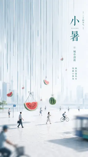 Social Media Post - Xiaoshu Watermelon City Poster