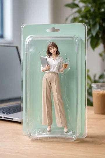 E-commerce Main Image - Office Worker Blister Pack Figure