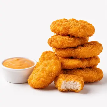 E-commerce Main Image - Crispy Chicken Nuggets Product Photo