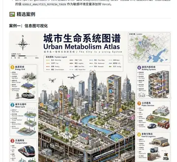 Infographic / Edu Visual - Urban Metabolism Atlas Webpage Screenshot