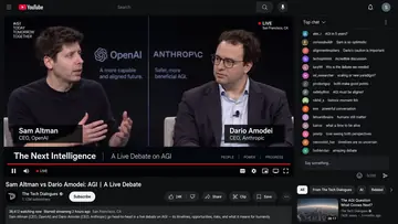 YouTube Thumbnail - YouTube Live Debate Screenshot