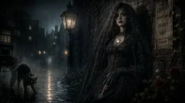 Comic / Storyboard - Spectral Courier Gothic Alley