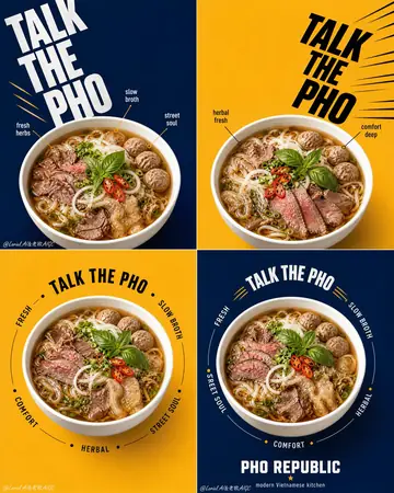 Product Marketing - Pho Republic Campaign Grid