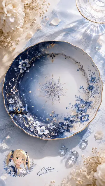 Product Marketing - Elfina Fantasy Porcelain Plate
