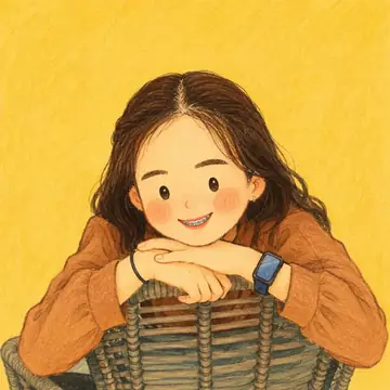 Children's Storybook Hand-Drawn Avatar