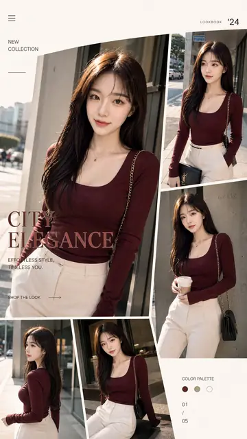 Fashion Catalogue E-Commerce Collage