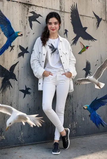 Urban Birds Street Portrait