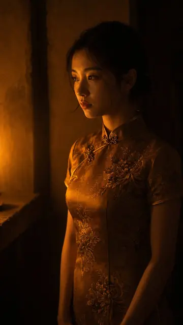 Candlelit Side-Room Realistic Photography