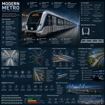 Modern Metro Engineering Infographic