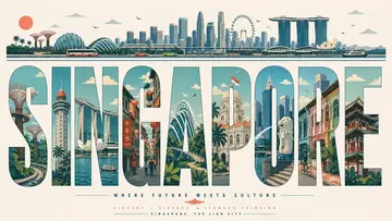 City Typography Travel Poster