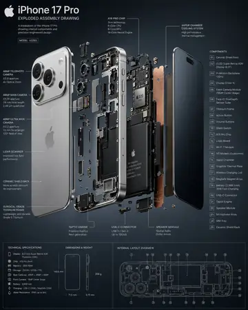 Phone Exploded-View Teardown