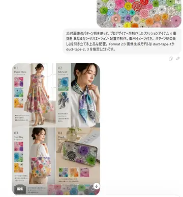 Elegant Pattern Four-Piece Fashion Design