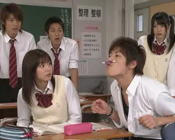 Y2K Japanese Campus Comedy Scene