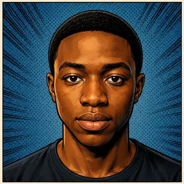 Comic / Storyboard - Cosmic Comic Portrait