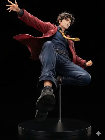 Product Marketing - Dynamic Anime Hero Figure Render