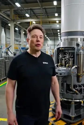 Elon Musk Explaining Oxygen Circulation in SpaceX Engine