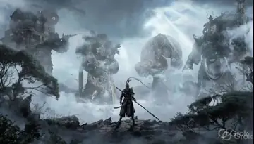 Black Myth Wukong Warrior Scene
