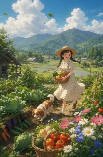 Peaceful Countryside Summer Video