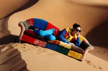Desert Couch Sandboarding Video