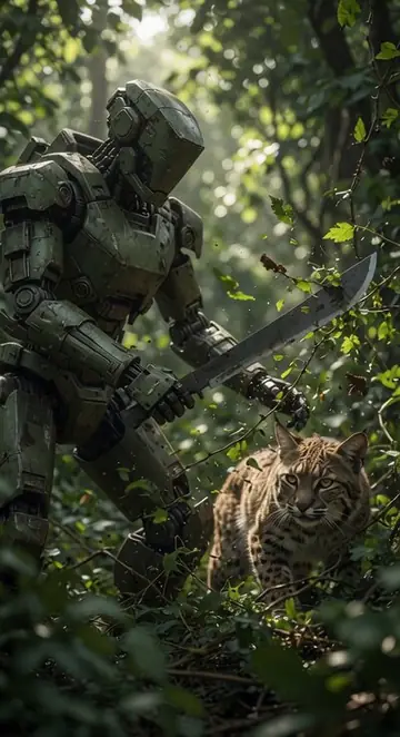 Utility Robot Forest Clearance