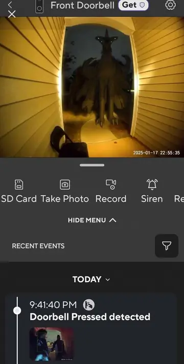 Chicken Alien Doorbell Ring