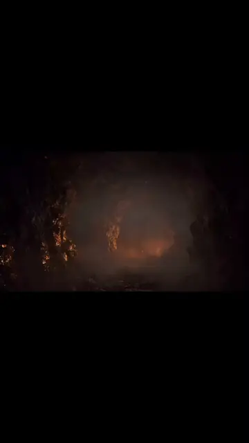 Cyclops Cave Firelight Sequence
