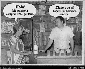 Spanish Grocery Store Dialogue