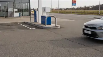 Cinematic Gas Station Single-Shot Sequence