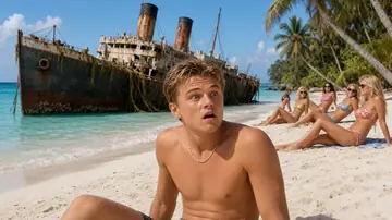 DiCaprio Titanic Shipwreck Dream