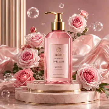 Product Marketing - Rose Gold Perfume Advertisement
