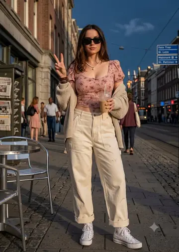 Profile / Avatar - Hyper-Realistic Urban Fashion Portrait