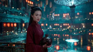 Social Media Post - Cinematic Character and Scene Fusion