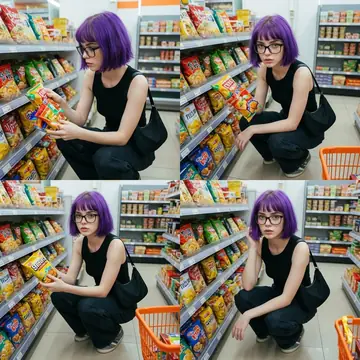 Social Media Post - Grocery Store Aisle Lifestyle Photography