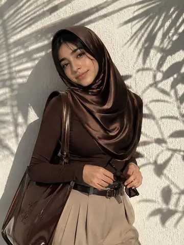 Profile / Avatar - Photorealistic Hijab Fashion Portrait