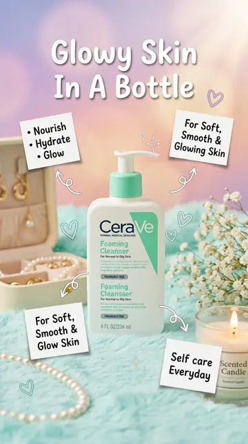 E-commerce Main Image - Luxury Skincare Product Advertisement