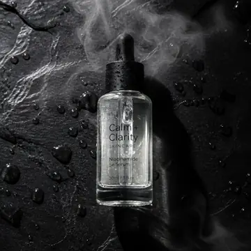 E-commerce Main Image - Editorial Product Shot on Wet Slate