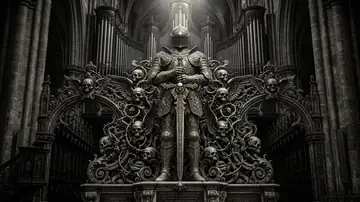 Game Asset - Baroque Gothic Knight Sculpture