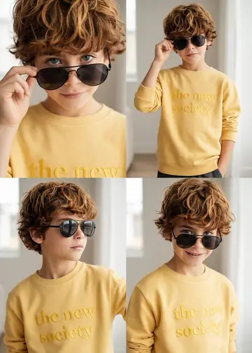 Social Media Post - Consistent Child Portrait Photo Grid