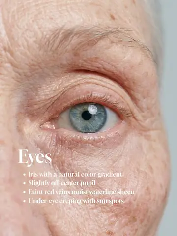 Social Media Post - Hyperrealistic Macro Eye Detail