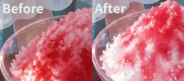 Social Media Post - AI Shaved Ice Texture Correction
